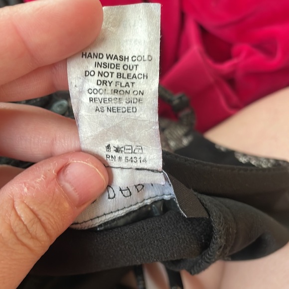 Strappy Back Semi-Formal Dress - Picture 6 of 6